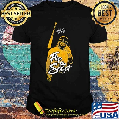 Flip the script cobra kai signature baseball shirt