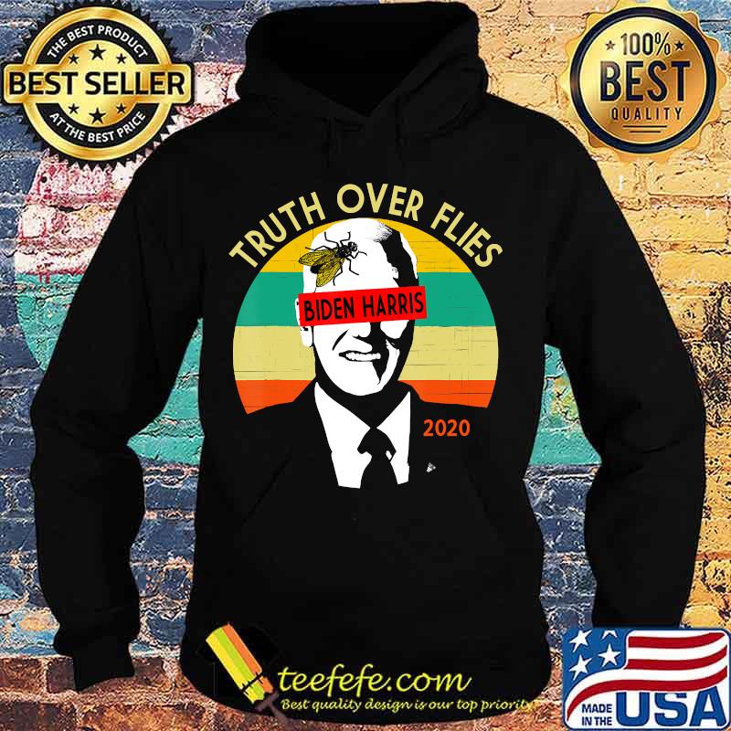 Funny Truth Over Flies Biden Pence VP Debate Fly Vote Gift T-Shirt Hoodie Funny Truth Over Flies Biden Pence VP Debate Fly Vote Gift T-Shirt Hoodie