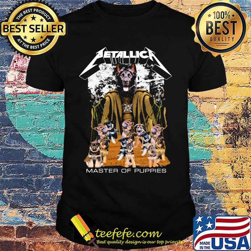 German shepherd metallica master of puppies shirt