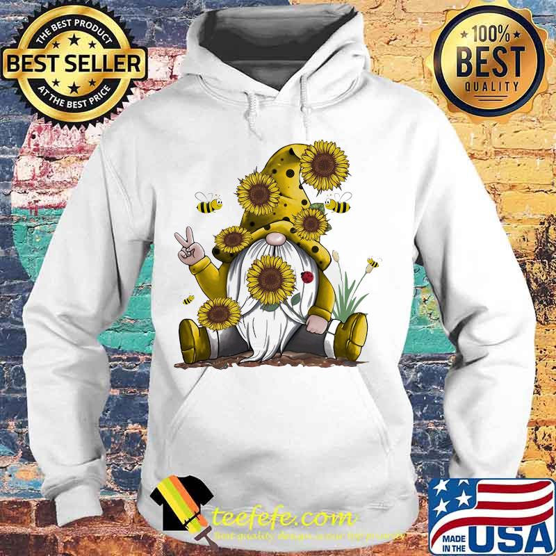 Gnomes sunflowers and bee s Hoodie Gnomes sunflowers and bee s Hoodie