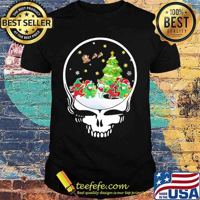 Grateful dead bears merry christmas shirt