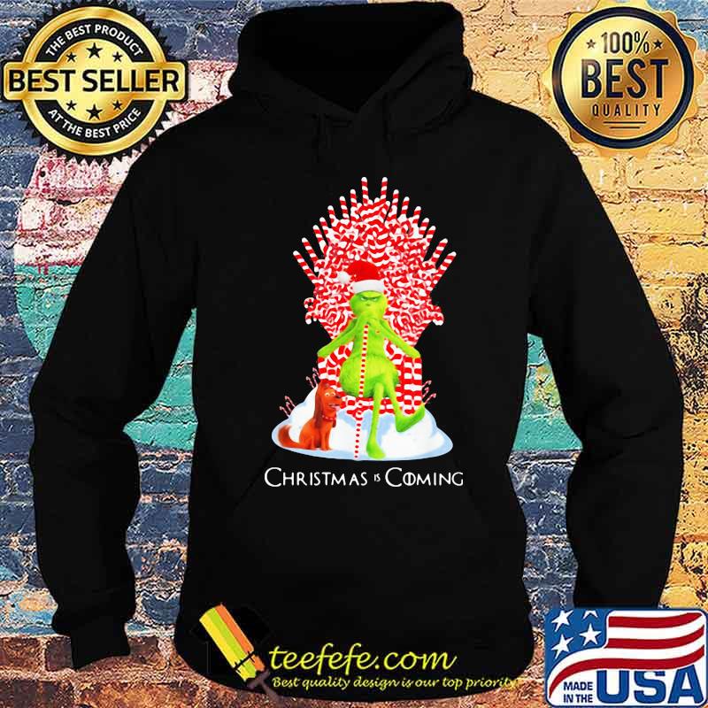 Grinch and his dog christmas is coming s Hoodie Grinch and his dog christmas is coming s Hoodie