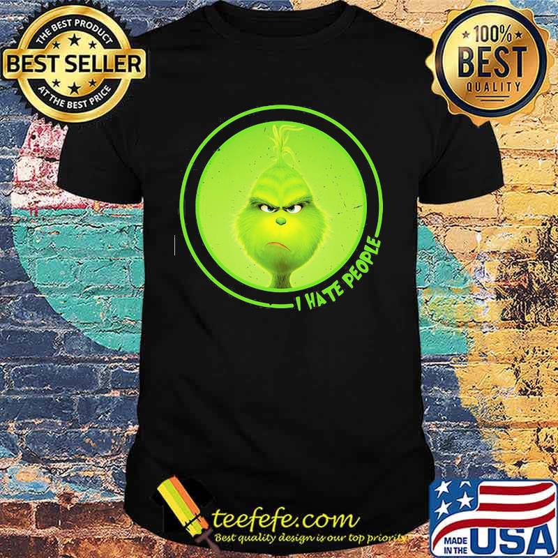 Grinch i hate people shirt Grinch i hate people shirt