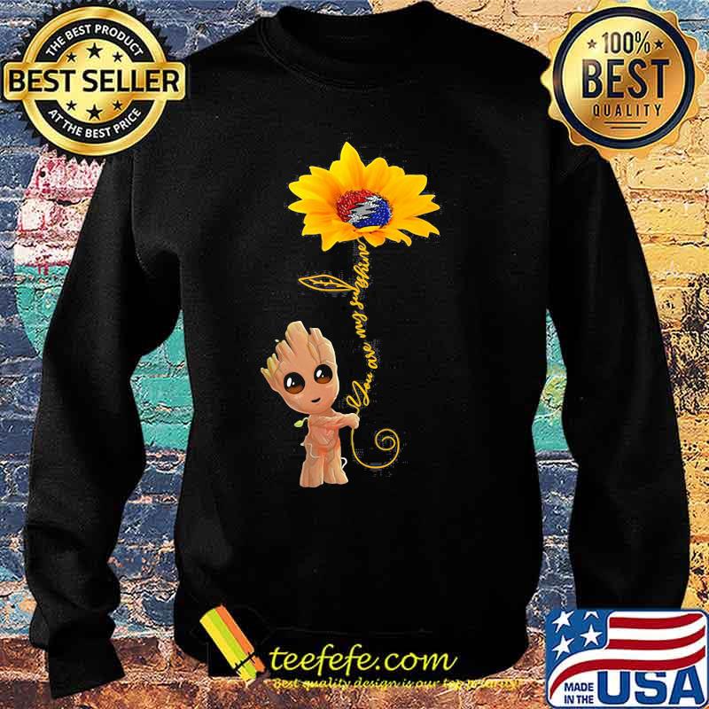 Groot hug Sunflower you are my sunshine s Sweater Groot hug Sunflower you are my sunshine s Sweater