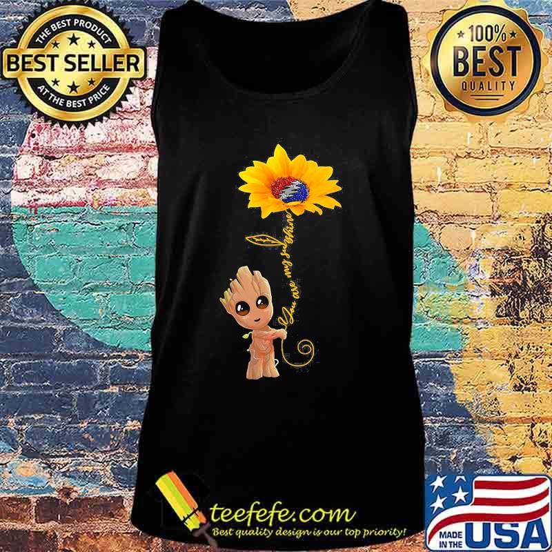 Groot hug Sunflower you are my sunshine s Tank top Groot hug Sunflower you are my sunshine s Tank top
