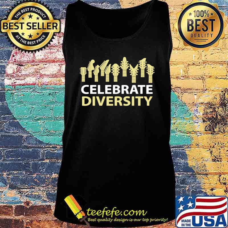 Guitars celebrate diversity lover s Tank top Guitars celebrate diversity lover s Tank top