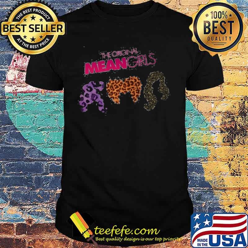 Halloween hocus pocus the original mean girls leopard shirt