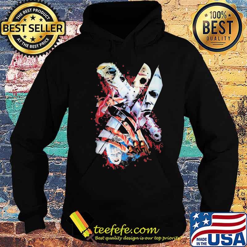 Halloween horror characters knife s Hoodie Halloween horror characters knife s Hoodie