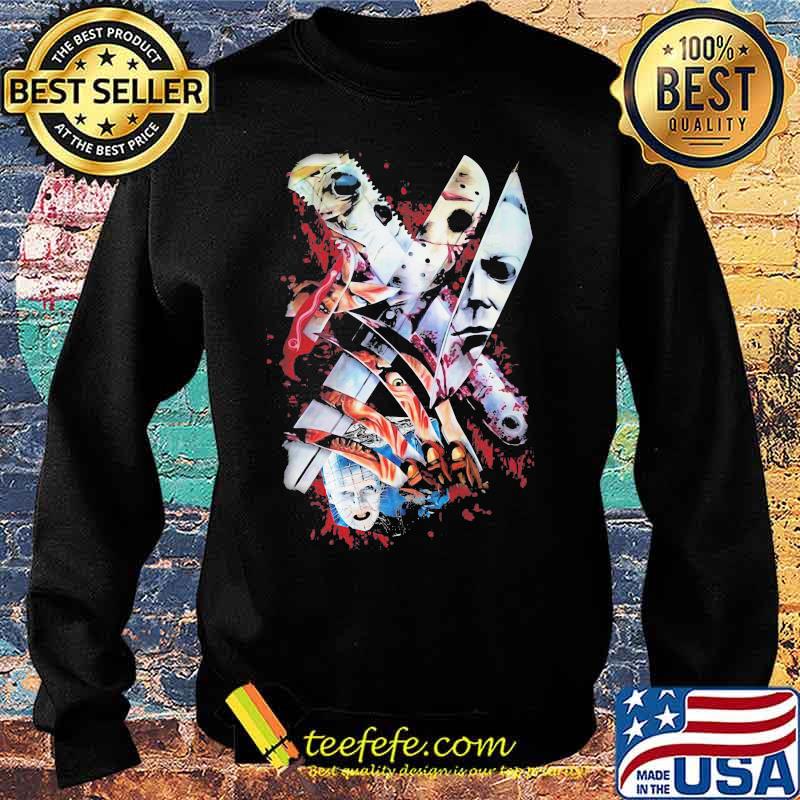Halloween horror characters knife s Sweater Halloween horror characters knife s Sweater