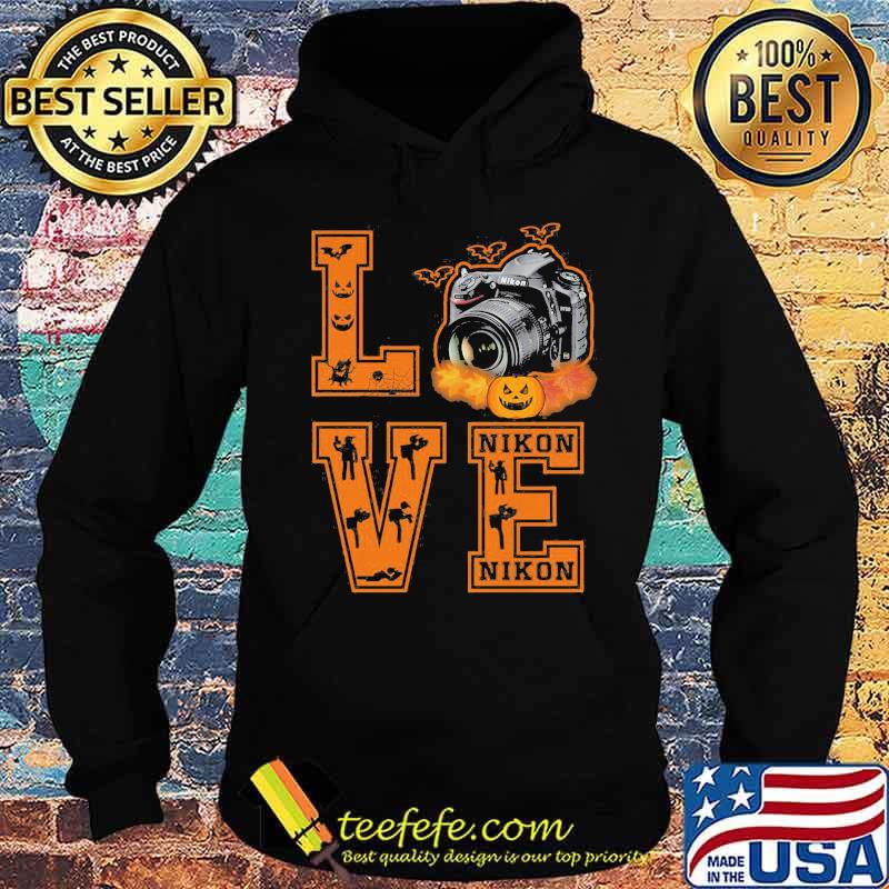 Halloween love camera nikon pumpkin s Hoodie Halloween love camera nikon pumpkin s Hoodie