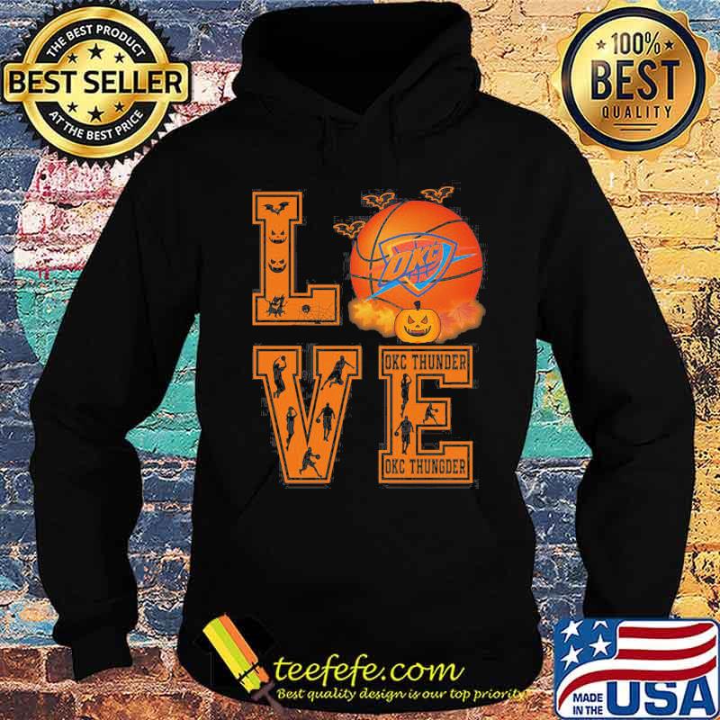 Halloween love okc thunder basketball s Hoodie Halloween love okc thunder basketball s Hoodie
