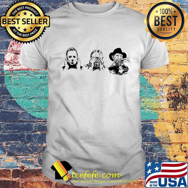 Halloween michael myers jason voorhees freddy krueger shirt