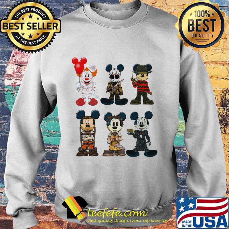 Halloween mickey mouse horror characters s Sweater Halloween mickey mouse horror characters s Sweater