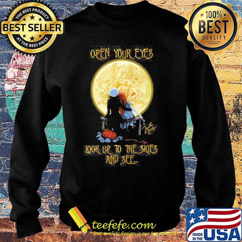 Halloween nightmare open your eyes look us to the skies and see moon s Sweater Halloween nightmare open your eyes look us to the skies and see moon s Sweater