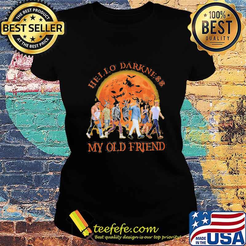 Halloween witch hello darkness my old friend moon s Ladies tee Halloween witch hello darkness my old friend moon s Ladies tee