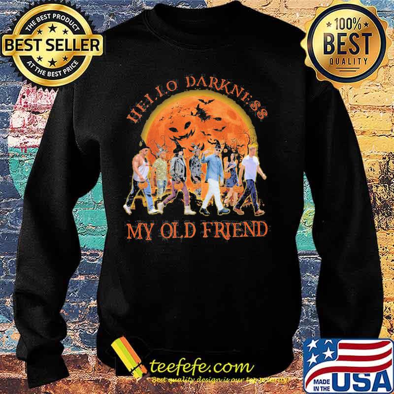 Halloween witch hello darkness my old friend moon s Sweater Halloween witch hello darkness my old friend moon s Sweater