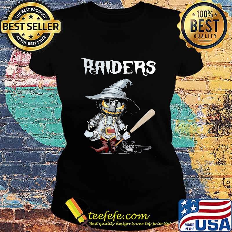Halloween witch pumpkin oklahoma raiders baseball s Ladies tee Halloween witch pumpkin oklahoma raiders baseball s Ladies tee