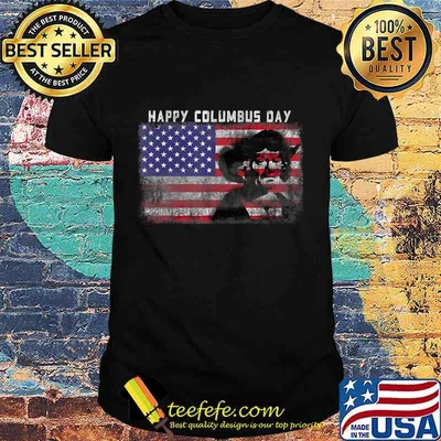 Happy Columbus Day - Italian Explorer - America - Discovery T-Shirt