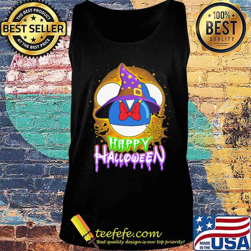 Happy halloween minnie mouse witch moon s Tank top Happy halloween minnie mouse witch moon s Tank top