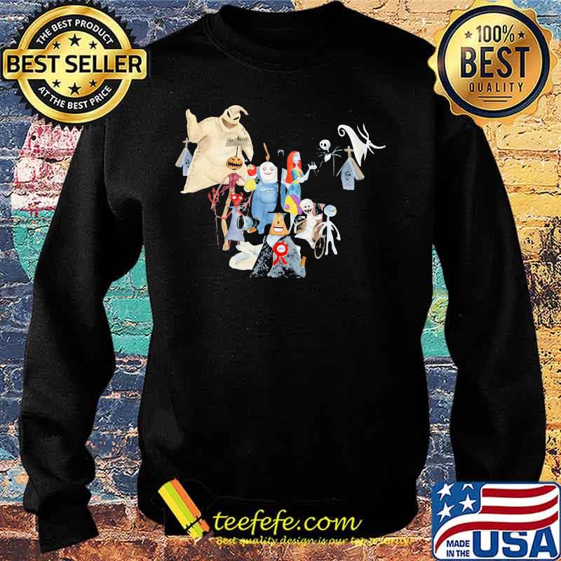 Happy halloween nightmare characters cartoon s Sweater Happy halloween nightmare characters cartoon s Sweater