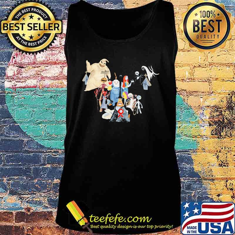 Happy halloween nightmare characters cartoon s Tank top Happy halloween nightmare characters cartoon s Tank top