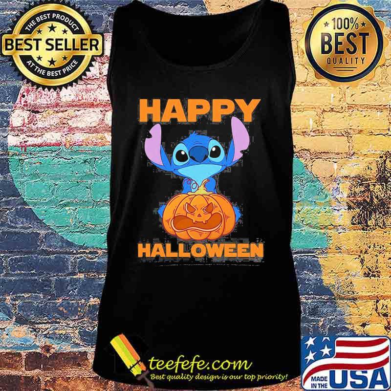 Happy halloween stitch hug pumpkin s Tank top Happy halloween stitch hug pumpkin s Tank top