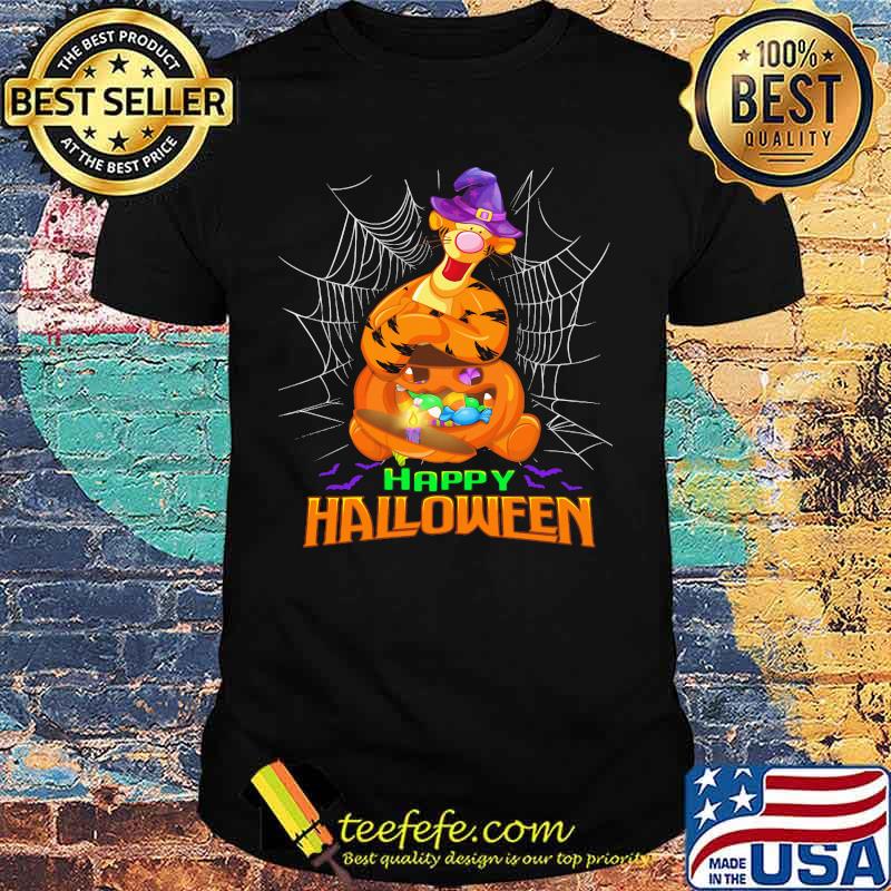 Happy halloween tigger witch shirt Happy halloween tigger witch shirt