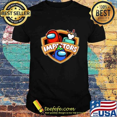Impostor among game us sus shirt