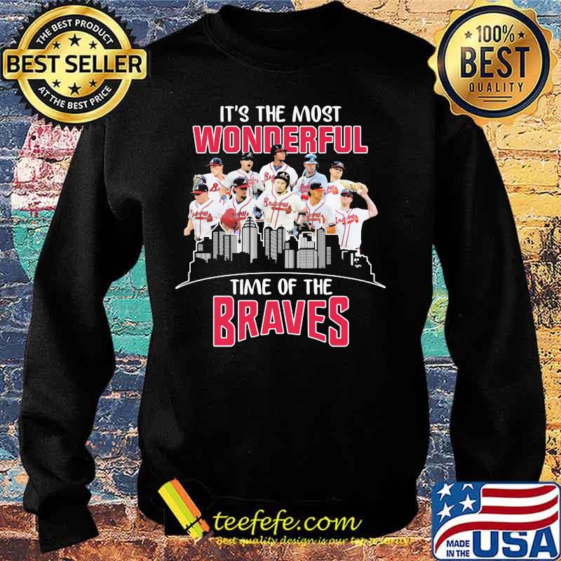It's the most wonderful time of the atlanta braves s Sweater It's the most wonderful time of the atlanta braves s Sweater
