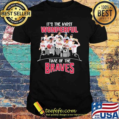 It's the most wonderful time of the atlanta braves shirt
