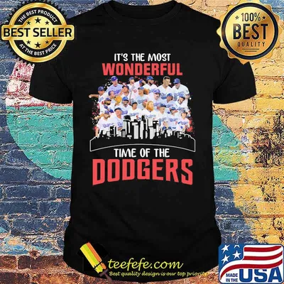 It's the most wonderful time of the dodgers shirt