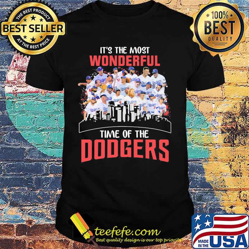 It's the most wonderful time of the dodgers shirt It's the most wonderful time of the dodgers shirt