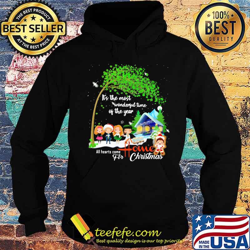 It's the most wonderful time of the year all hearts come home for christmas s Hoodie It's the most wonderful time of the year all hearts come home for christmas s Hoodie