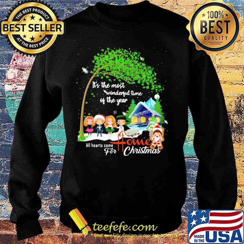 It's the most wonderful time of the year all hearts come home for christmas s Sweater It's the most wonderful time of the year all hearts come home for christmas s Sweater