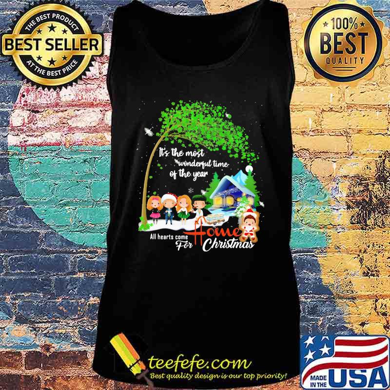 It's the most wonderful time of the year all hearts come home for christmas s Tank top It's the most wonderful time of the year all hearts come home for christmas s Tank top