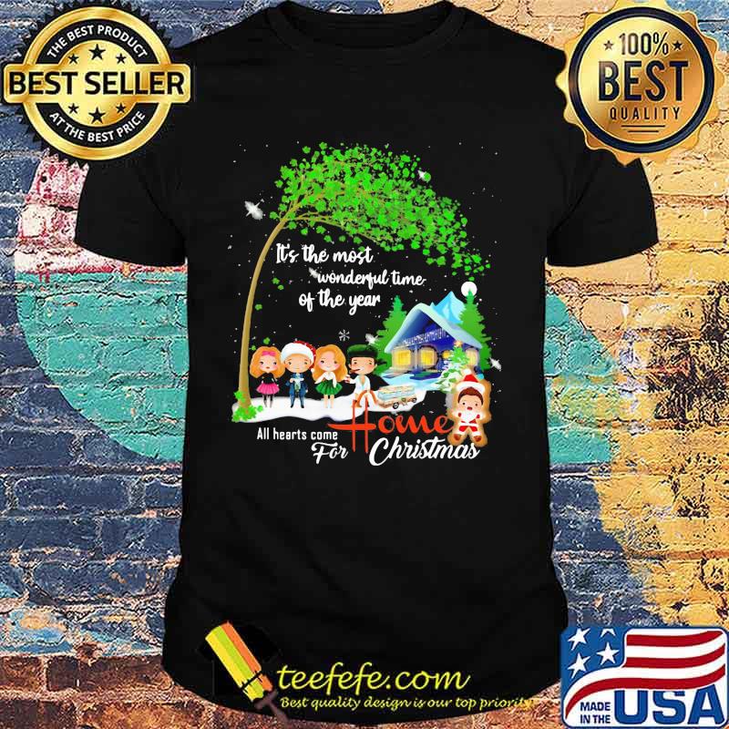 It's the most wonderful time of the year all hearts come home for christmas shirt It's the most wonderful time of the year all hearts come home for christmas shirt