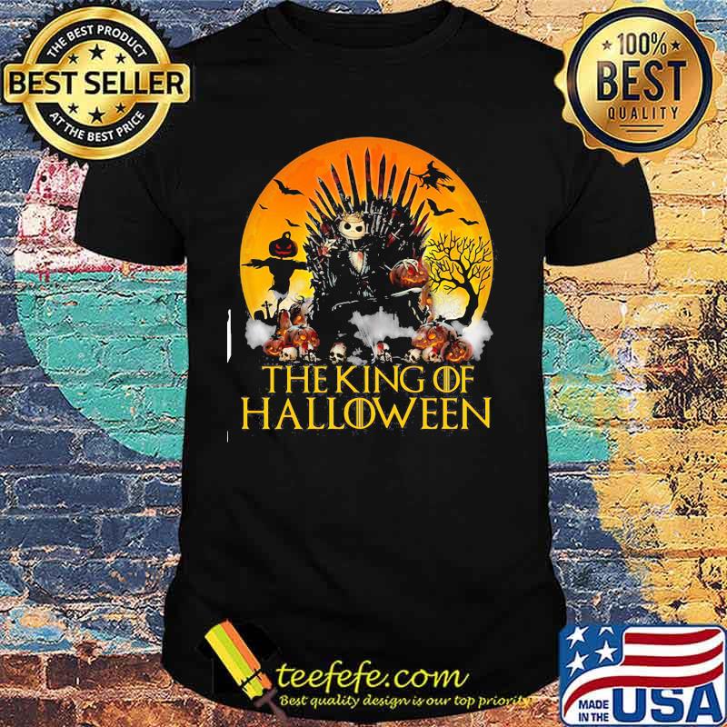 Jack skellington the king of halloween shirt