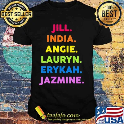 Jill india angie lauryn erykah jazmine shirt