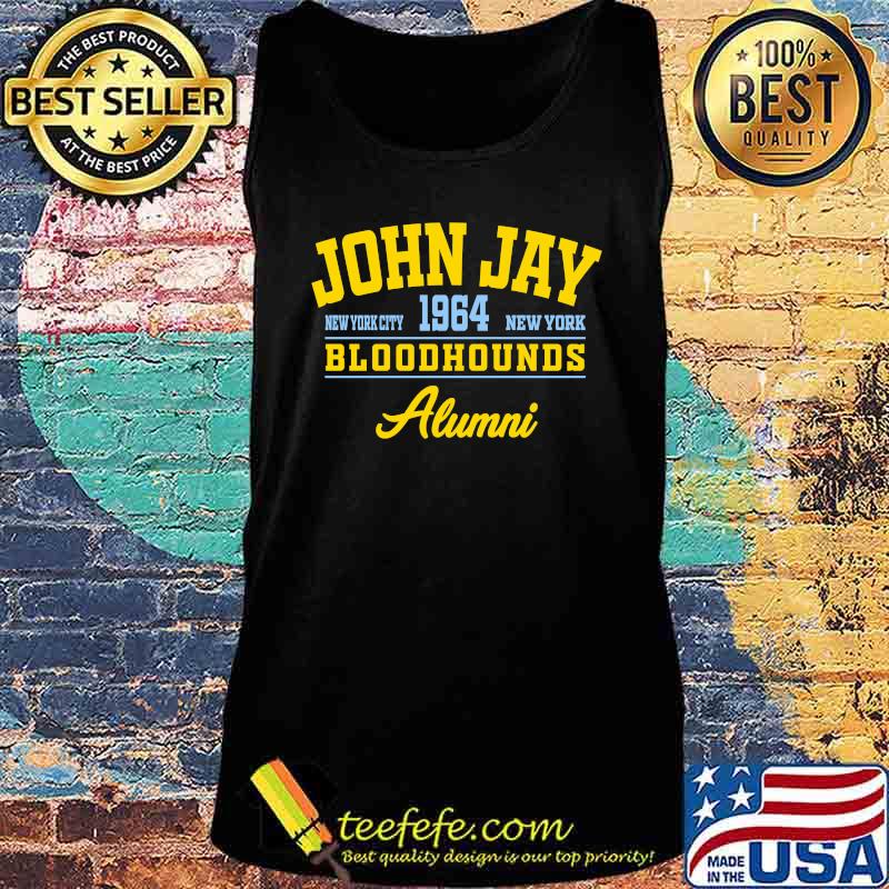 John jay new york city 1964 bloodhounds alumni s Tank top John jay new york city 1964 bloodhounds alumni s Tank top