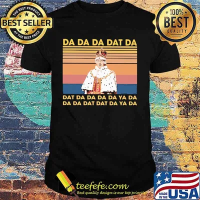 Jonathan groff george hamilton King da dat da vintage retro shirt