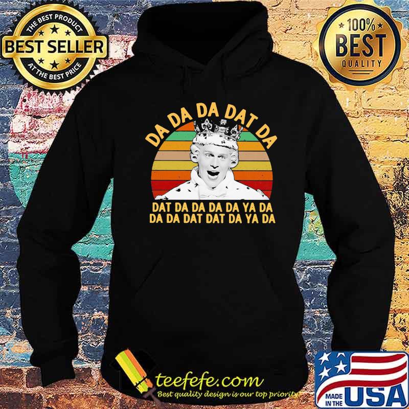 Jonathan groff king george hamilton da dat da vintage retro s Hoodie Jonathan groff king george hamilton da dat da vintage retro s Hoodie
