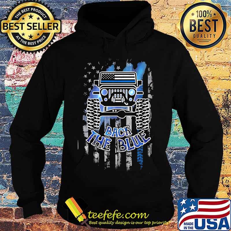 JP BACK THE BLUE SHIRT Hoodie JP BACK THE BLUE SHIRT Hoodie