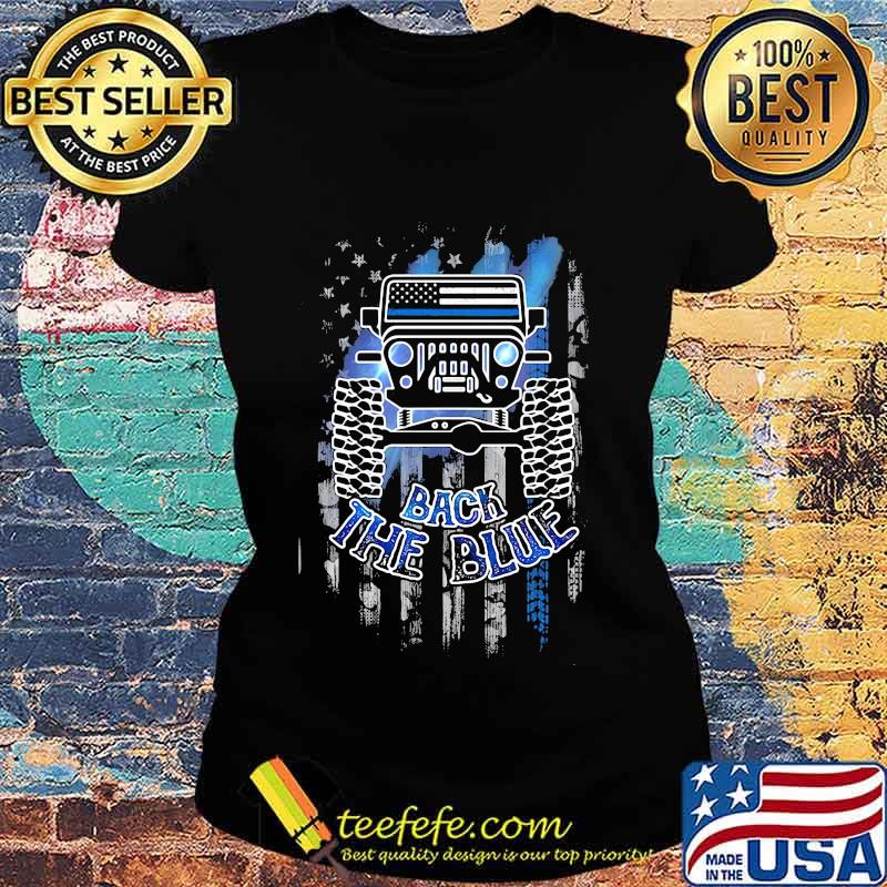 JP BACK THE BLUE SHIRT Ladies tee JP BACK THE BLUE SHIRT Ladies tee