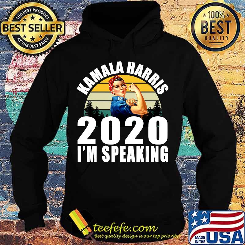 Kamala Harris 2020 I'm Speaking Vice President Debate Quote T-Shirt Hoodie Kamala Harris 2020 I'm Speaking Vice President Debate Quote T-Shirt Hoodie
