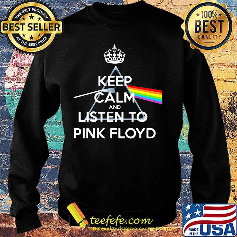 Keep calm and listen to pink floyd rainbow s Sweater Keep calm and listen to pink floyd rainbow s Sweater