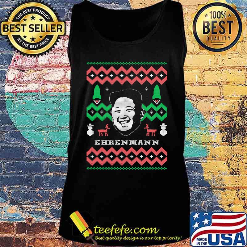 Kim jong-un ehrenmann ugly christmas s Tank top Kim jong-un ehrenmann ugly christmas s Tank top