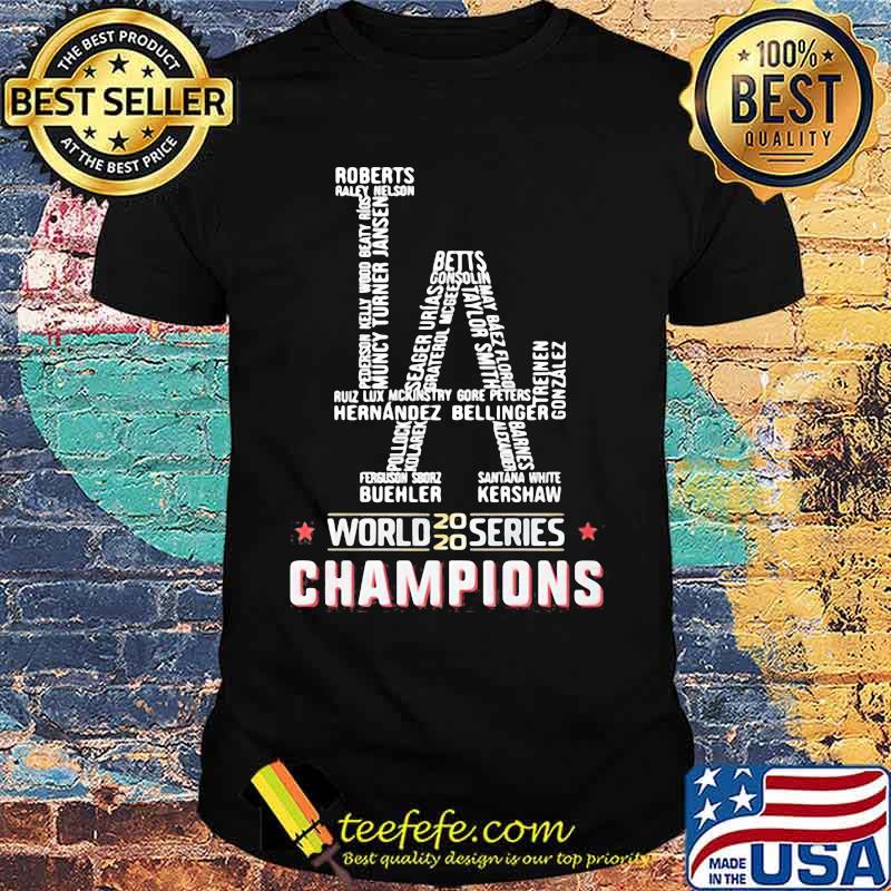 La los angeles world series 2020 champions shirt La los angeles world series 2020 champions shirt