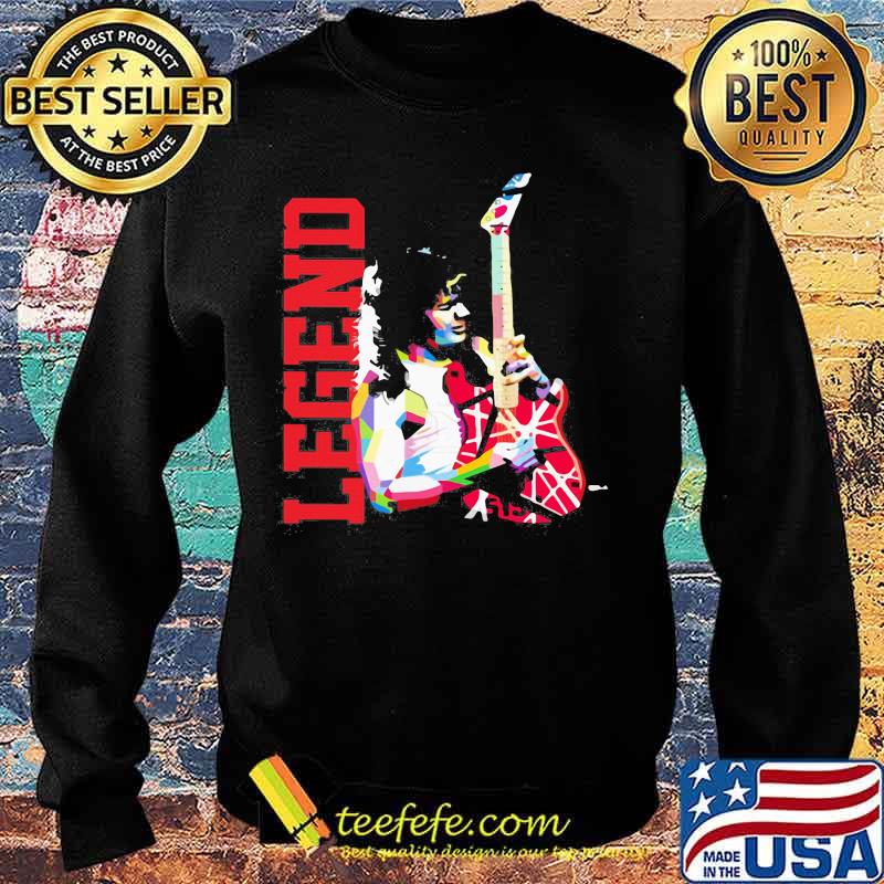 Legend eddie van halen playing guitar s Sweater Legend eddie van halen playing guitar s Sweater