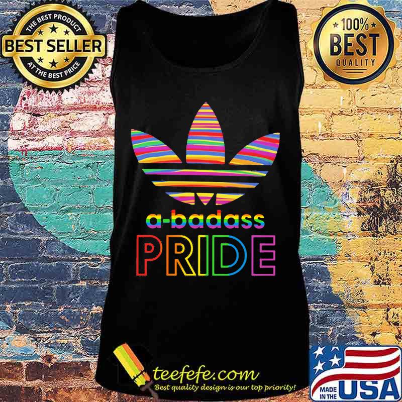 Lgbt a-badass pride adidas logo s Tank top Lgbt a-badass pride adidas logo s Tank top