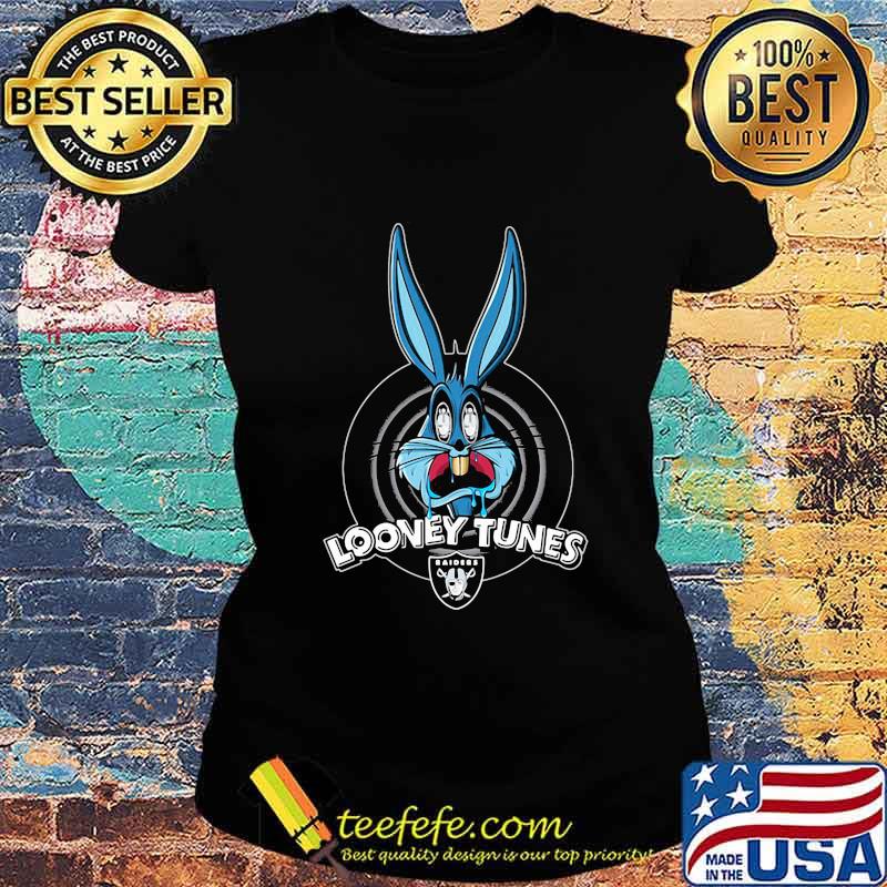 Looney tunes rabbit oklahoma raiders s Ladies tee Looney tunes rabbit oklahoma raiders s Ladies tee